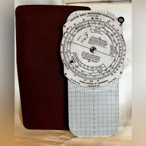 Type E-68 Pilots Dalton Dead Reckoning Flight Computer
